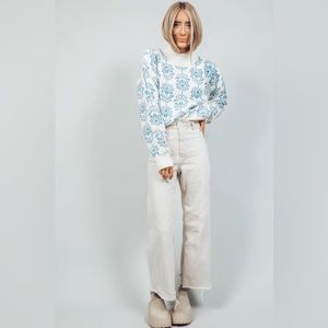 Shop Stevie Randall Floral Sweater
